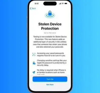 三乡镇苹果授权维修店分享被盗设备保护功能开启方法 