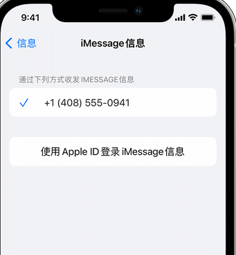 三乡镇apple维修iPhone上无法正常发送iMessage信息 