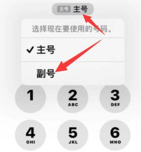 三乡镇苹果14维修店分享iPhone 14 Pro Max使用副卡打电话的方法 