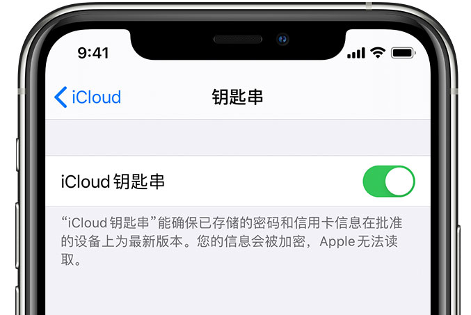 三乡镇苹果手机维修分享在 iPhone 上开启 iCloud 钥匙串之后会储存哪些信息 